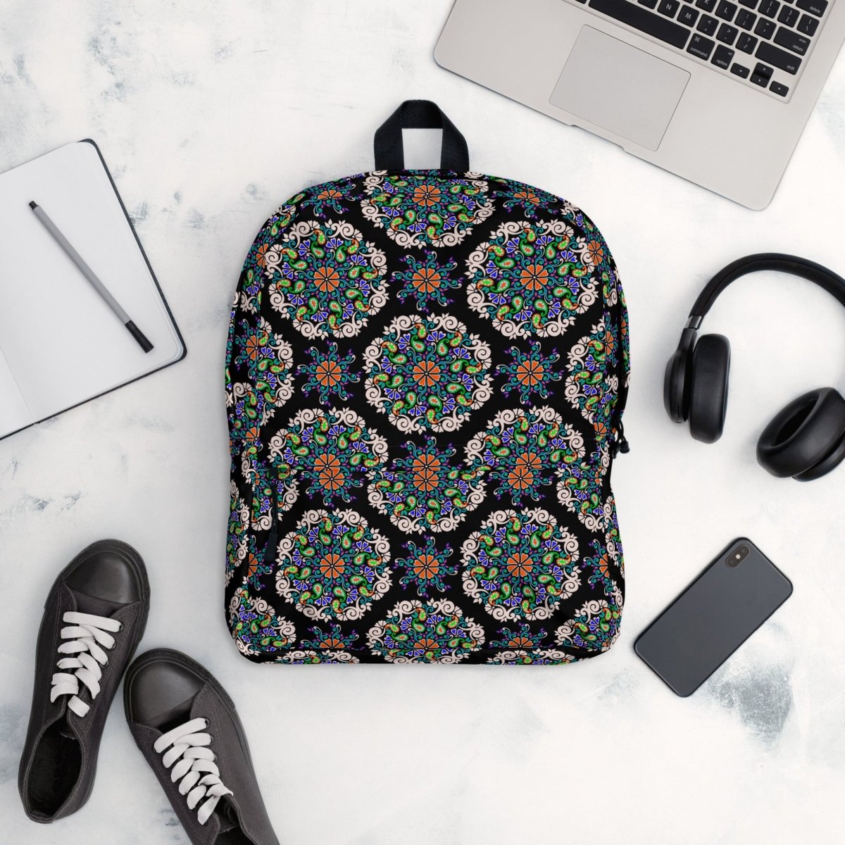 Dark Flora Backpack - Ambam Art