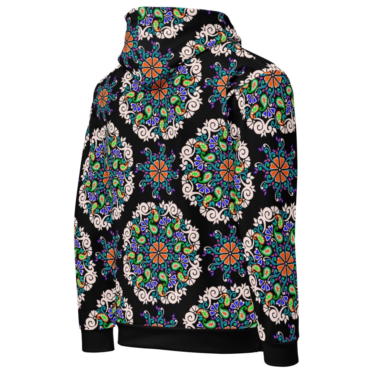 Dark Flora Cotton Hoodie - Unisex - Ambam Art