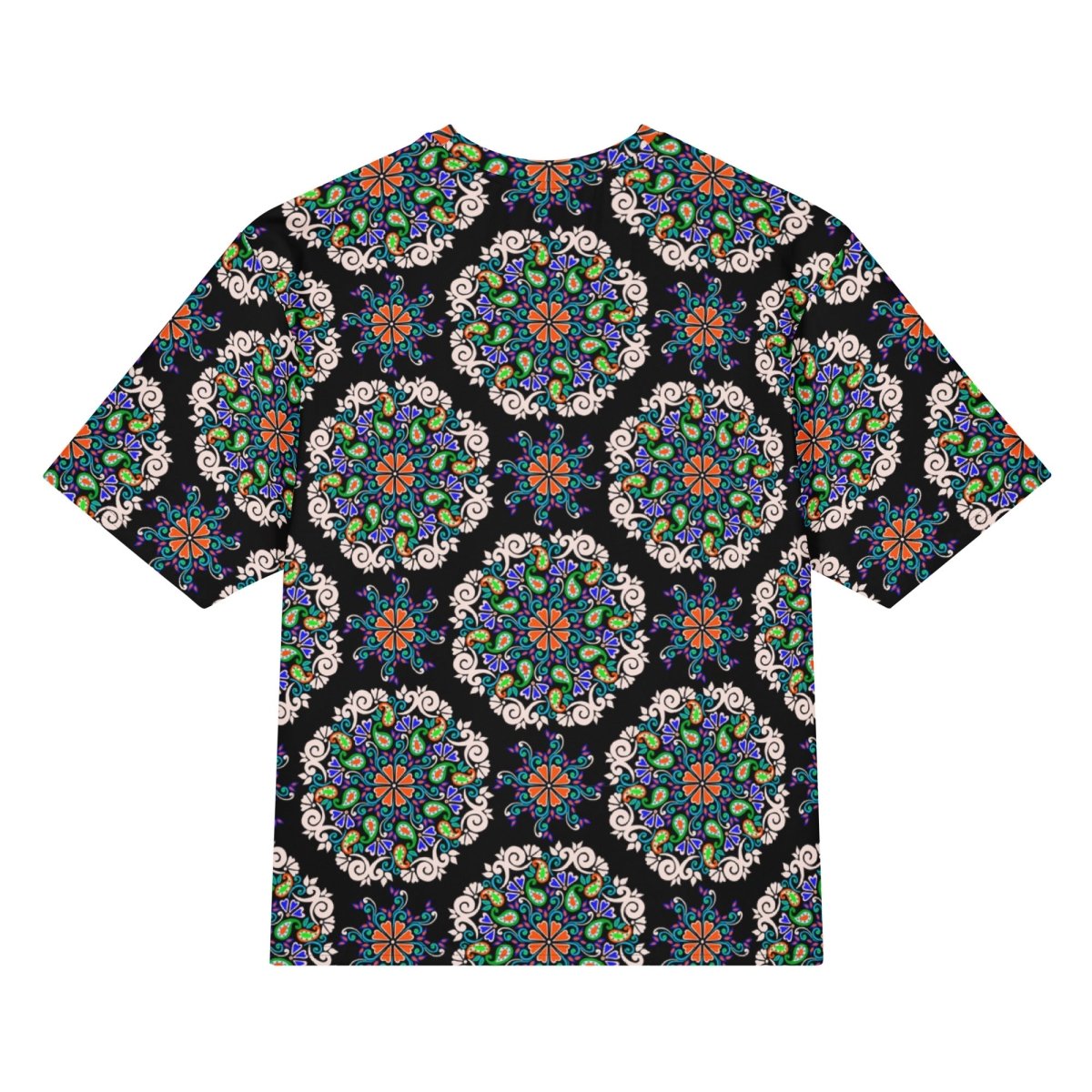 Dark Flora Oversized Cotton Tee - Unisex - Ambam Art