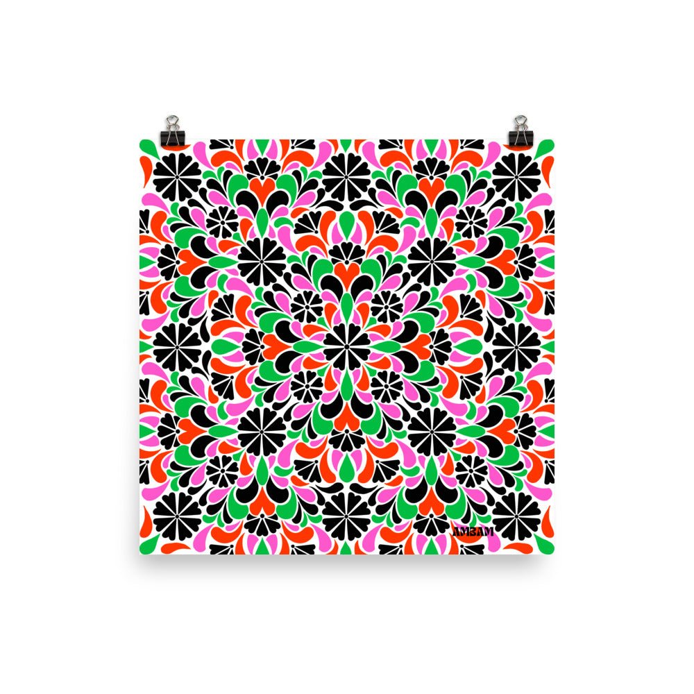 Floral Fantasy Print - Ambam Art