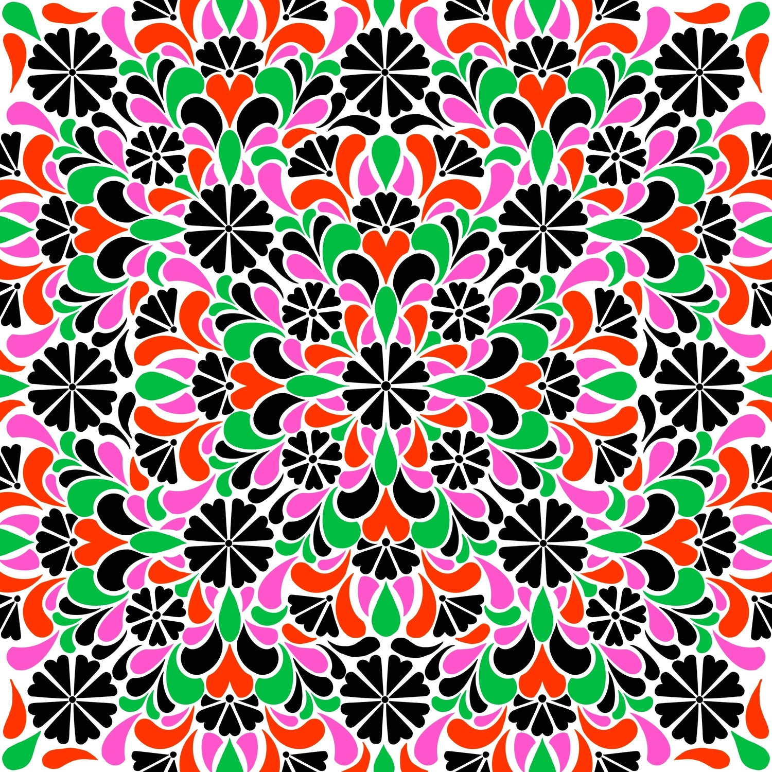 Floral Fantasy - Ambam Art