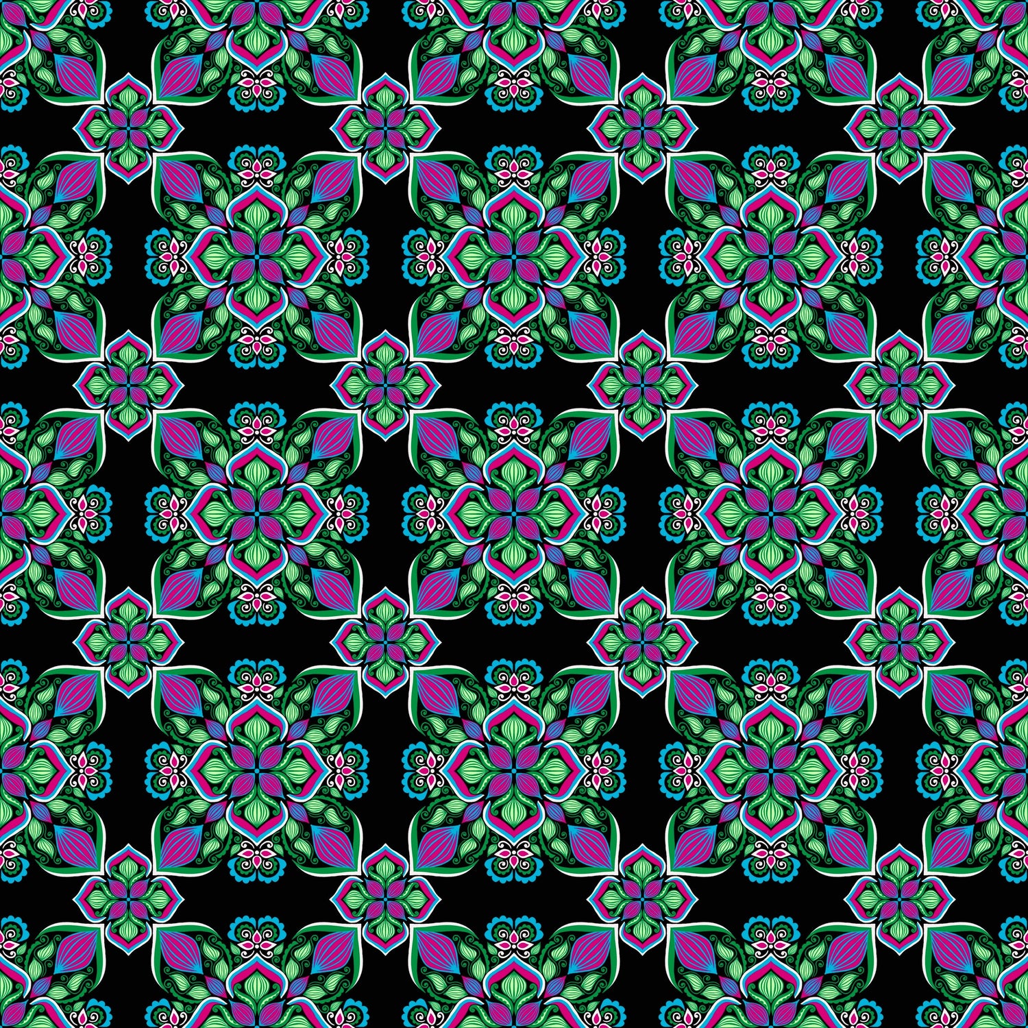 Midnight Bloom - Ambam Art