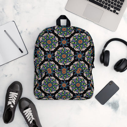 Dark Flora Backpack - Ambam Art