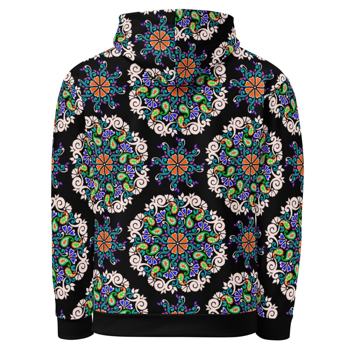 Dark Flora Cotton Hoodie - Unisex - Ambam Art