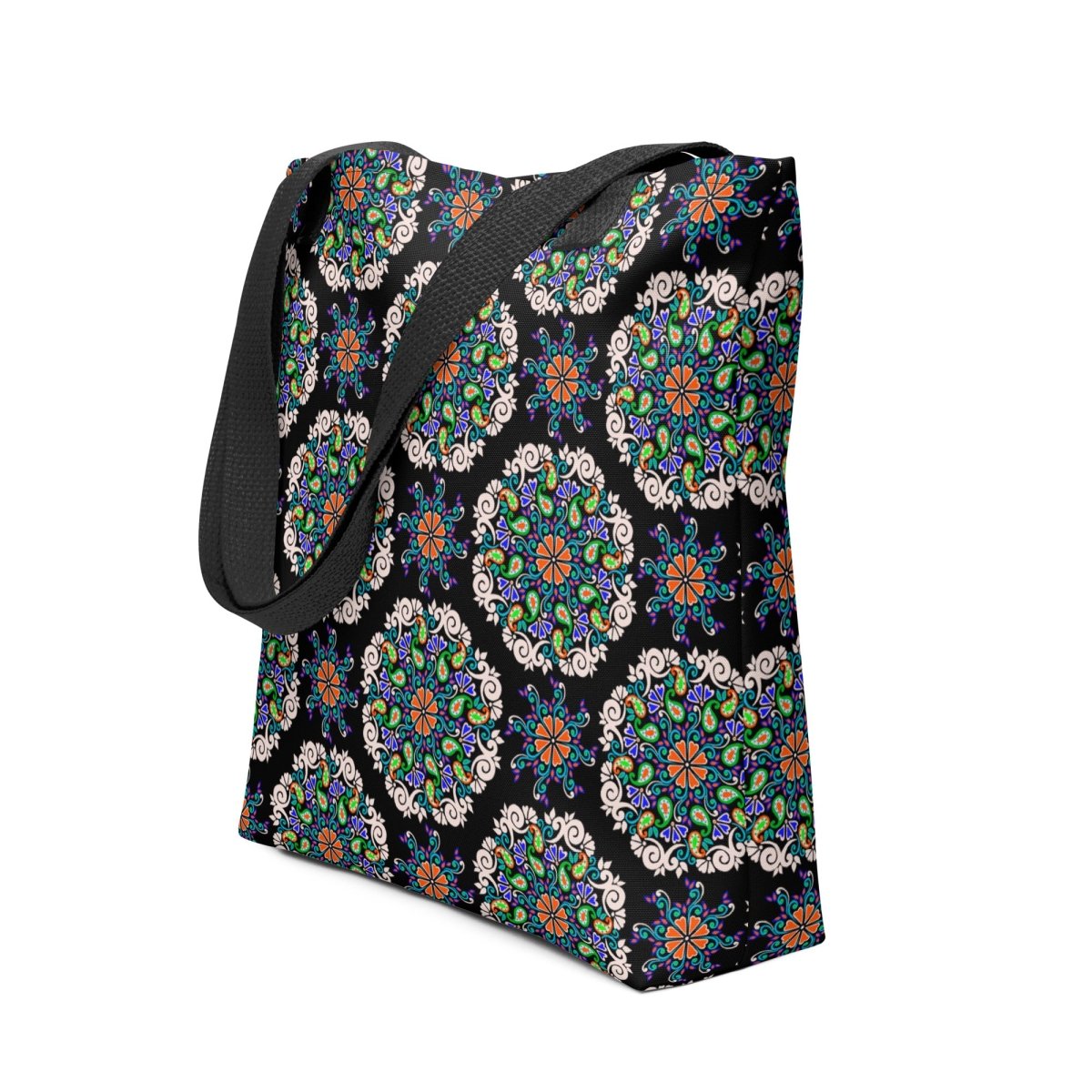 Dark Flora Tote Bag - Ambam Art