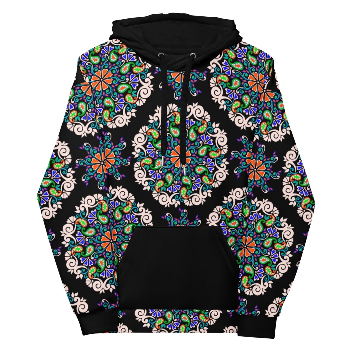Dark Flora Unisex Hoodie - Ambam Art