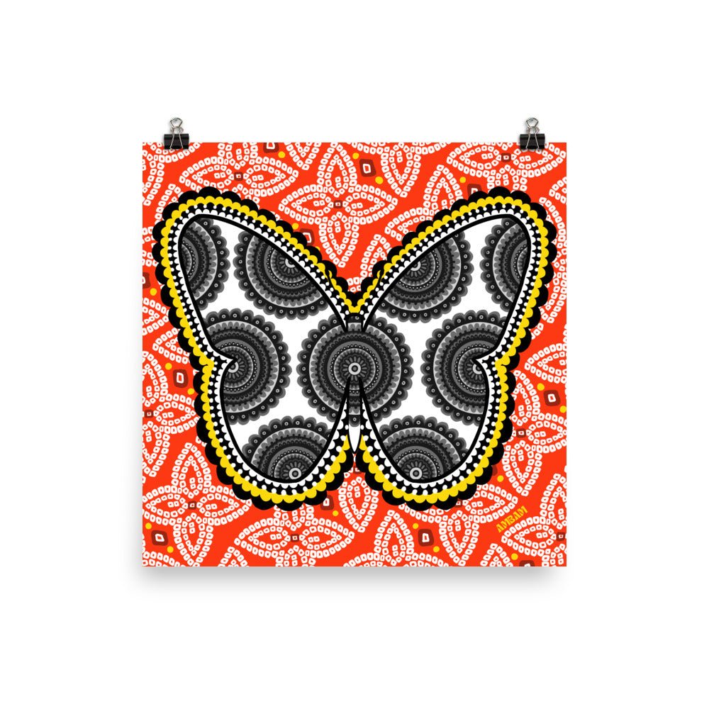 Fearless Flutter Print - Ambam Art