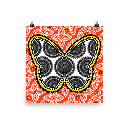Fearless Flutter Print - Ambam Art