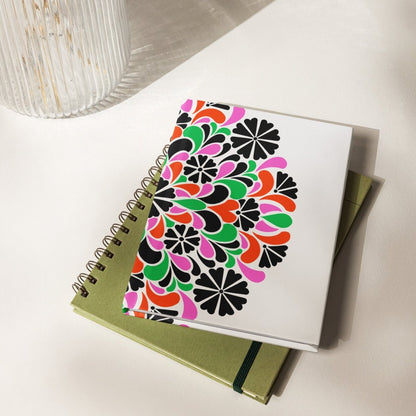 Floral Fantasy Hardcover Journal - Ambam Art