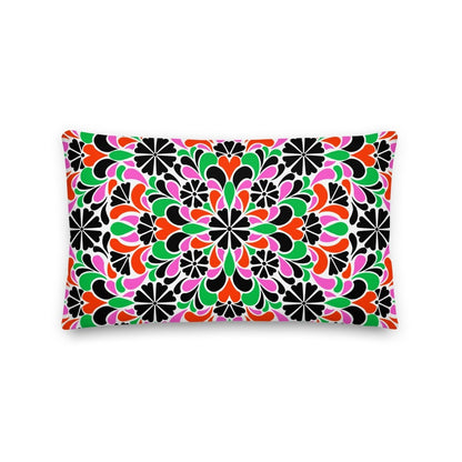 Floral Fantasy Pillow - Ambam Art