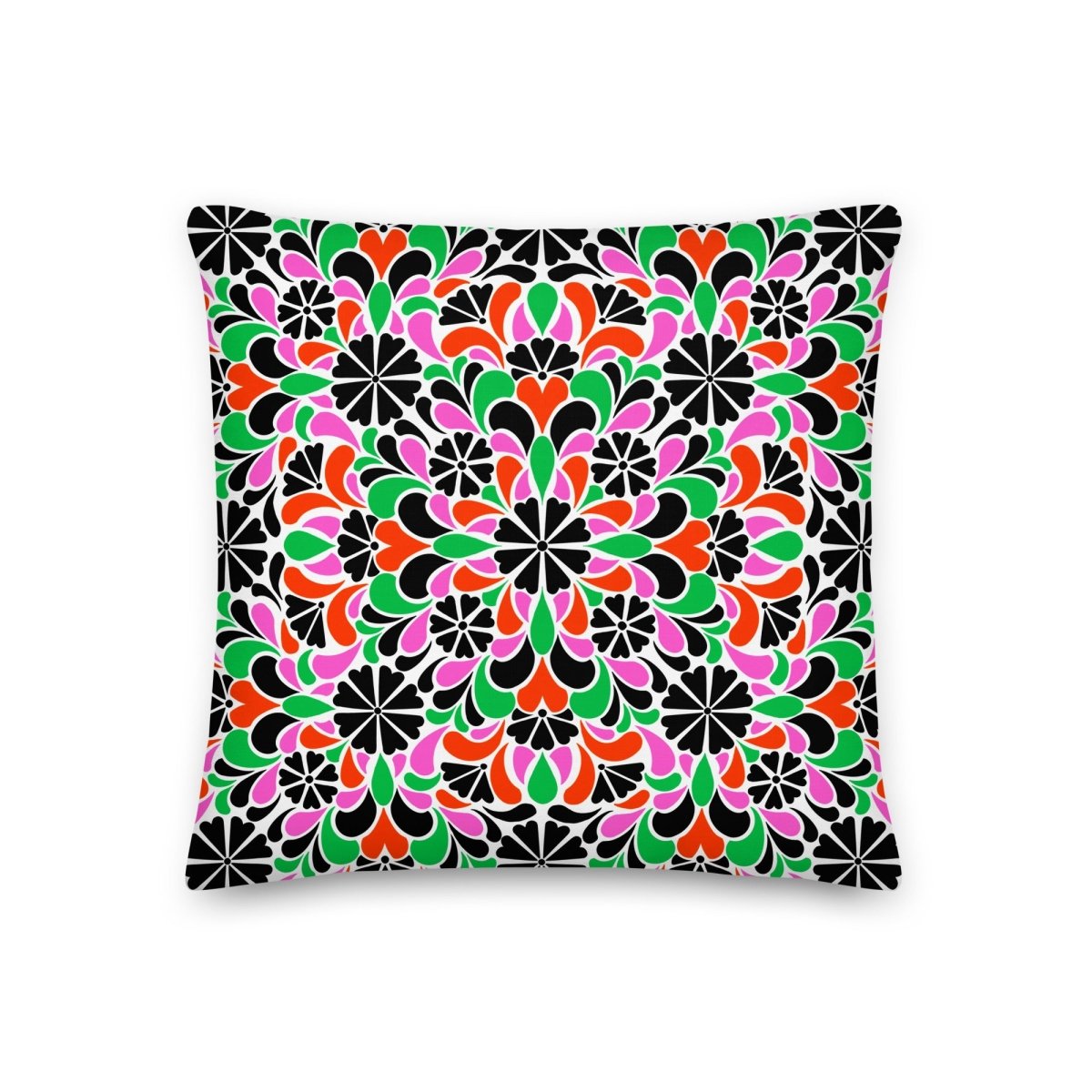 Floral Fantasy Pillow - Ambam Art