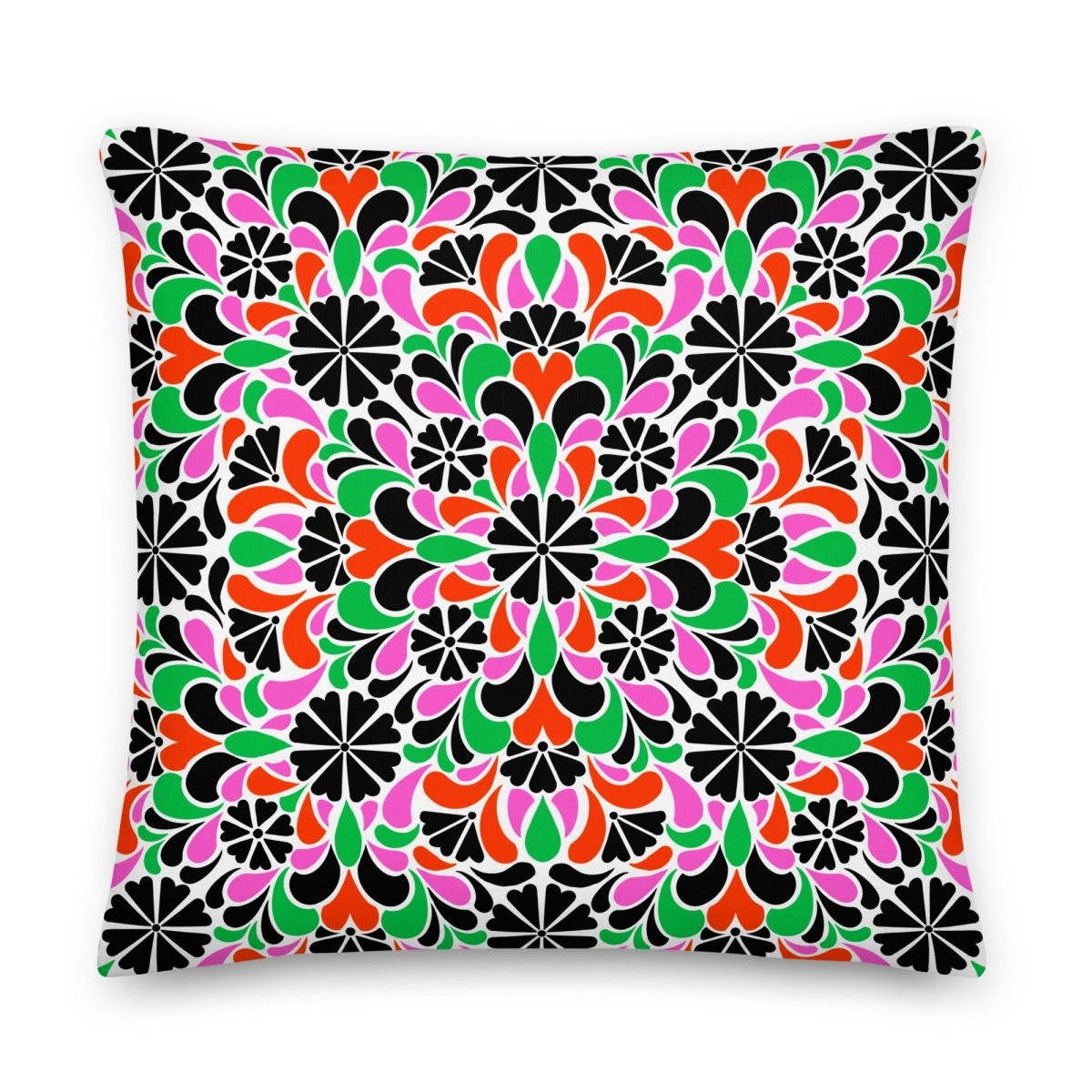 Floral Fantasy Pillow - Ambam Art