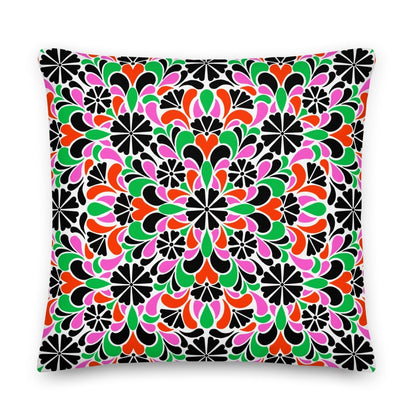 Floral Fantasy Pillow - Ambam Art