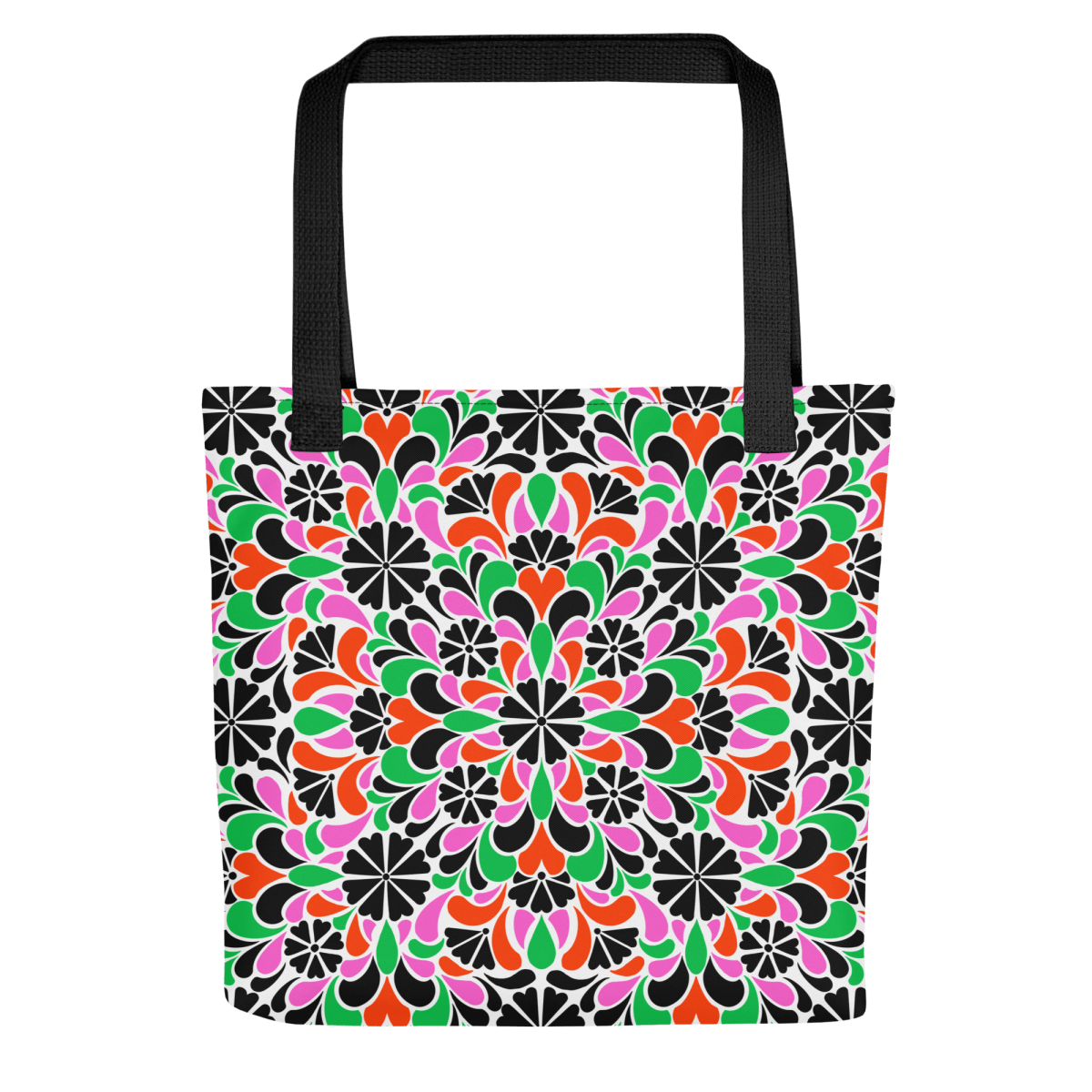 Floral Fantasy Tote Bag - Ambam Art