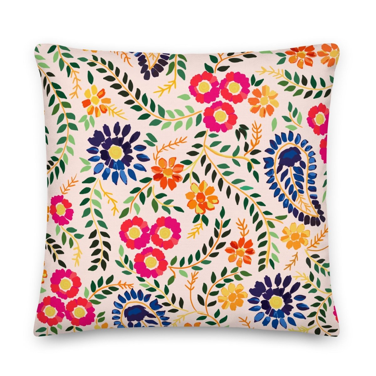Gulab Pillow - Ambam Art