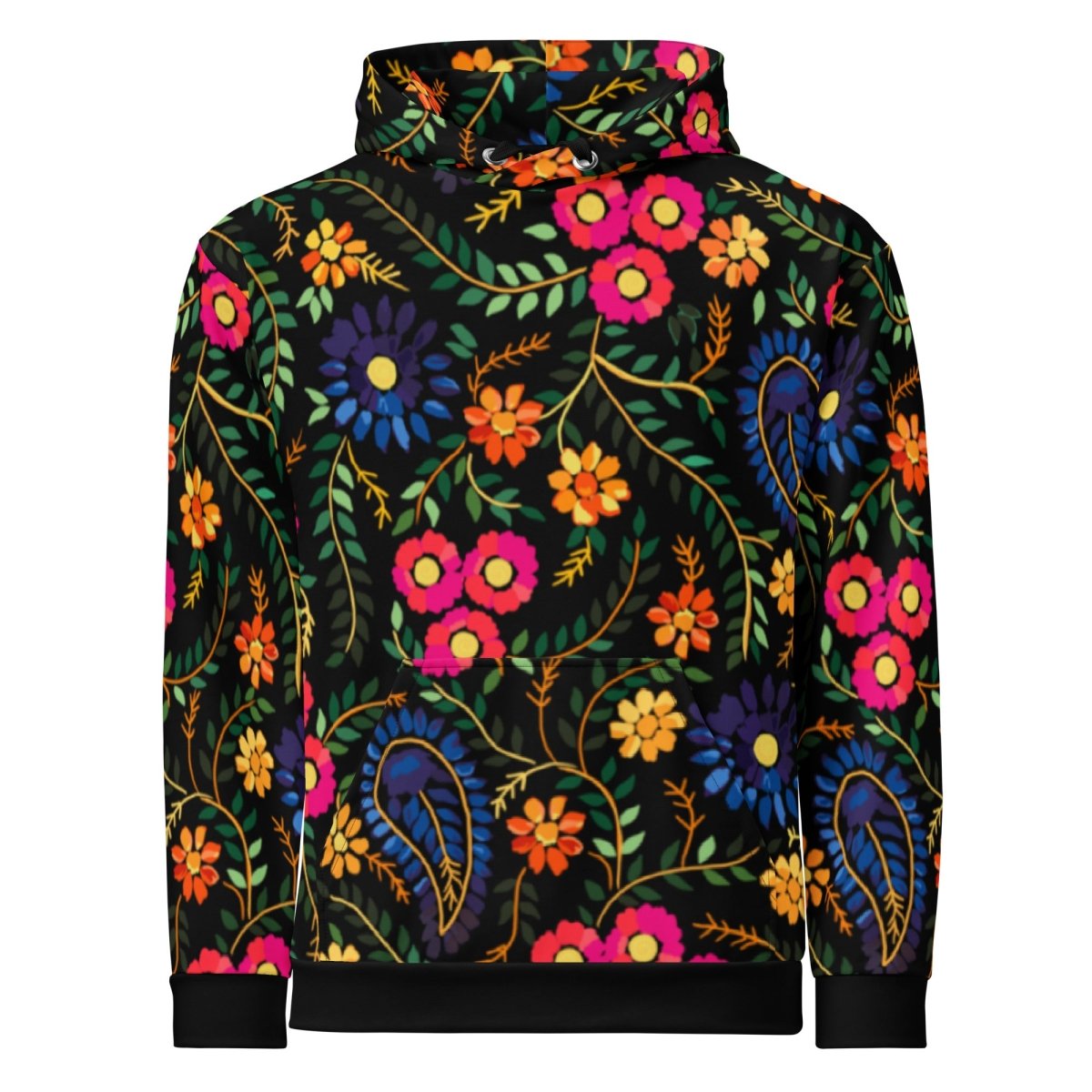 Gulab Unisex Cotton Hoodie - Ambam Art