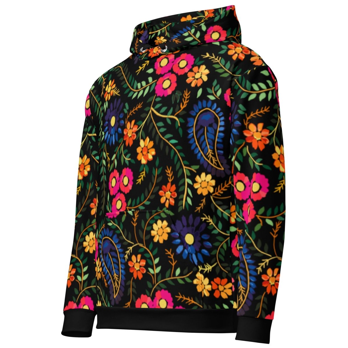 Gulab Unisex Cotton Hoodie - Ambam Art