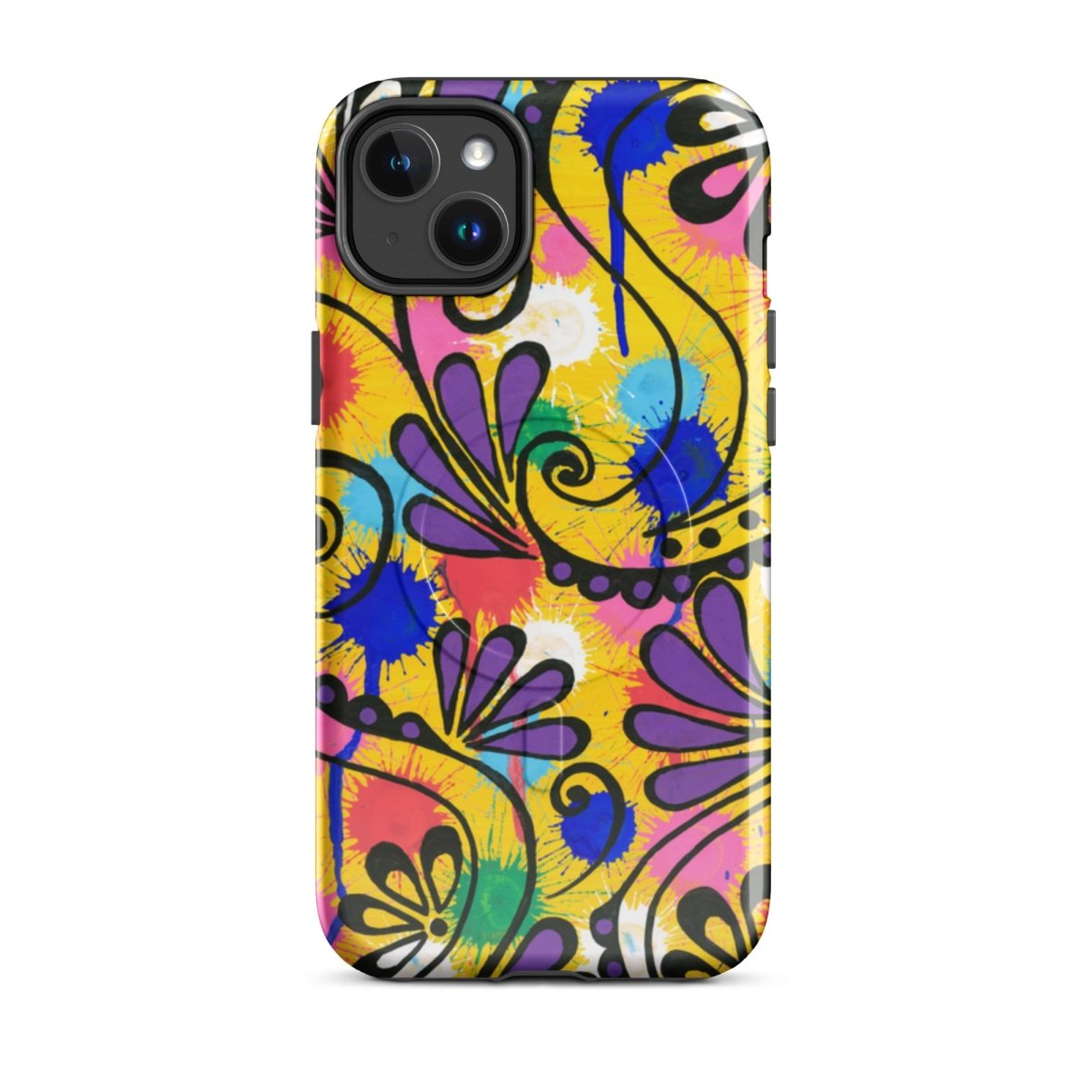 Holi Print MagSafe® tough case for iPhone® - Ambam Art