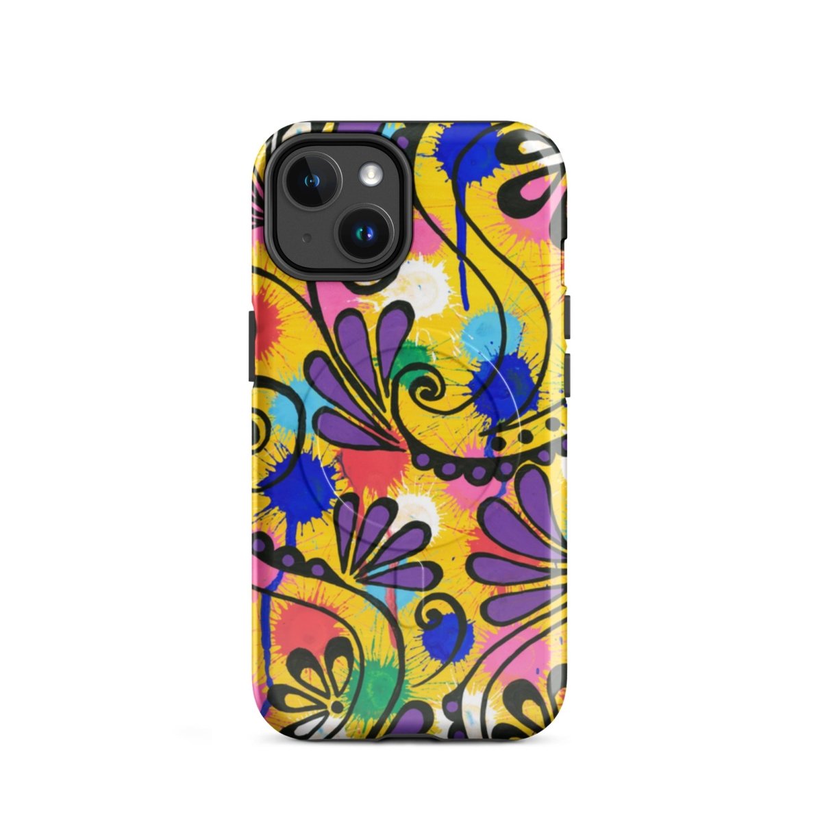 Holi Print MagSafe® tough case for iPhone® - Ambam Art