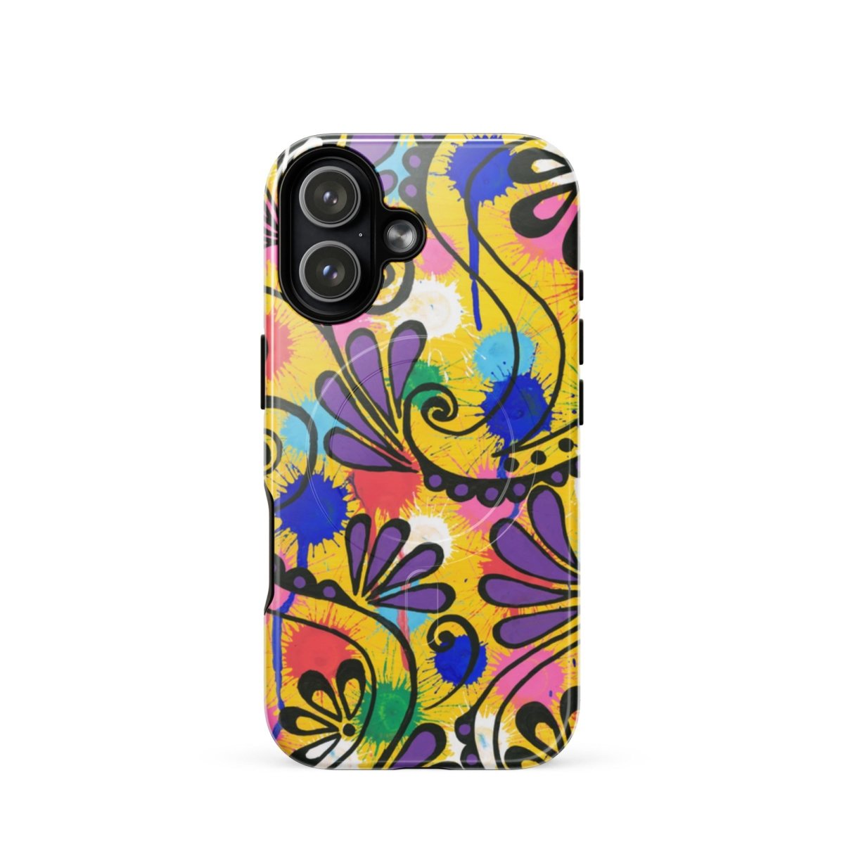 Holi Print MagSafe® tough case for iPhone® - Ambam Art