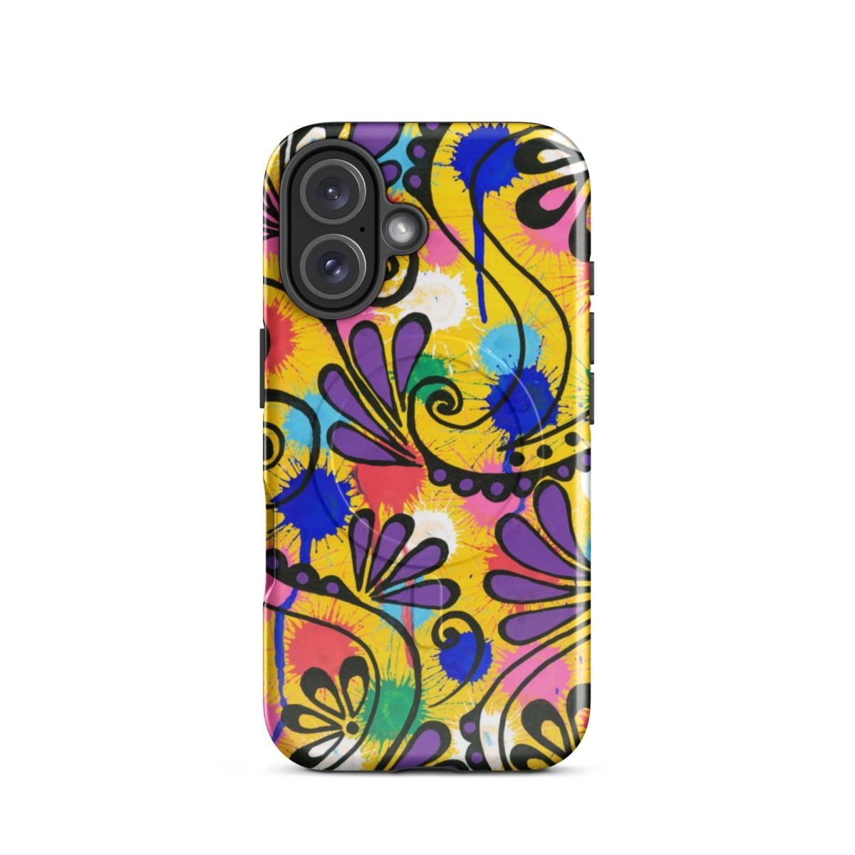 Holi Print MagSafe® tough case for iPhone® - Ambam Art