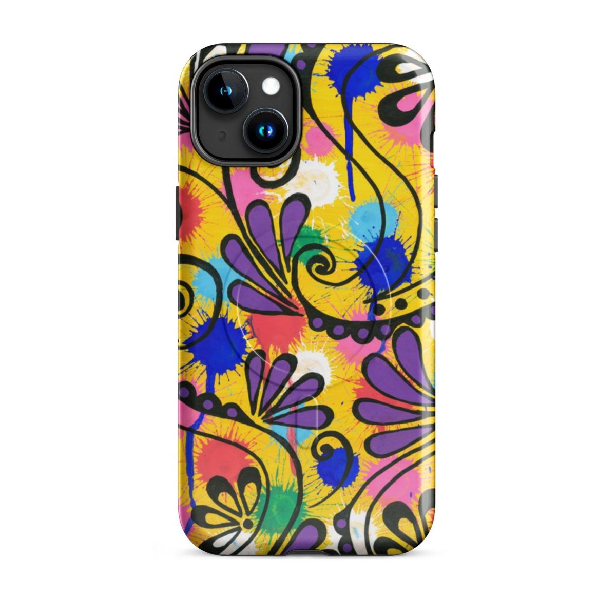Holi Print MagSafe® tough case for iPhone® - Ambam Art