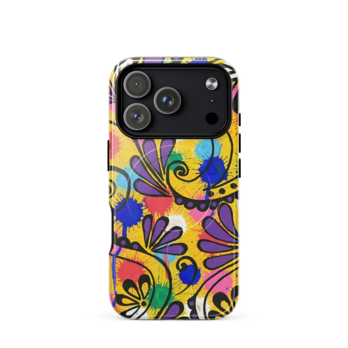 Holi Print MagSafe® tough case for iPhone® - Ambam Art