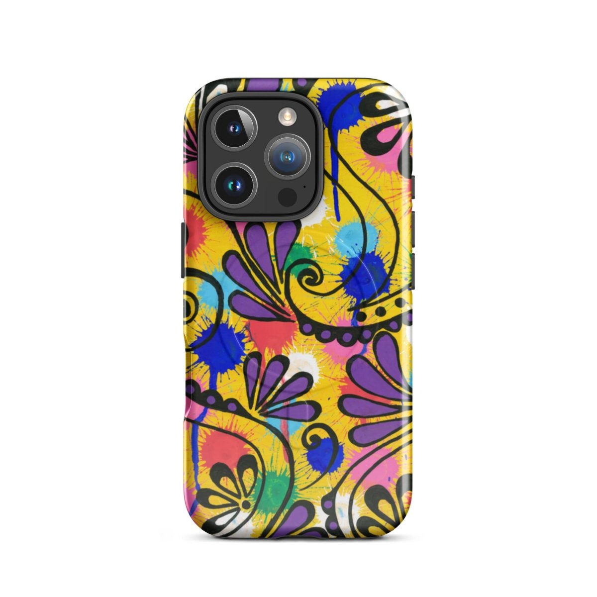 Holi Print MagSafe® tough case for iPhone® - Ambam Art