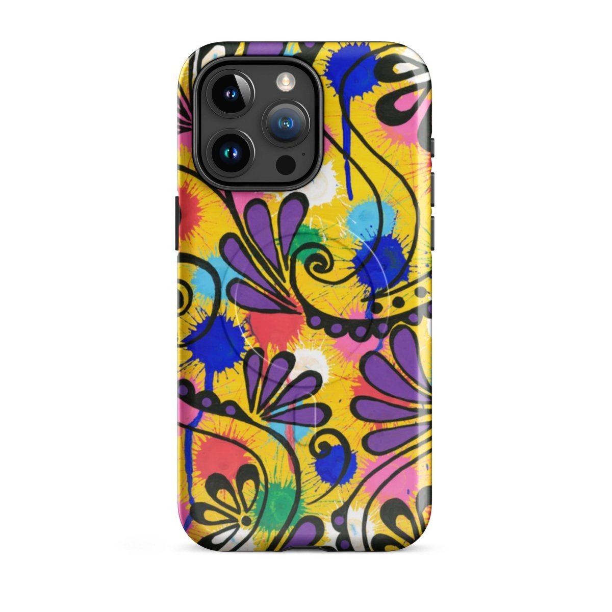 Holi Print MagSafe® tough case for iPhone® - Ambam Art