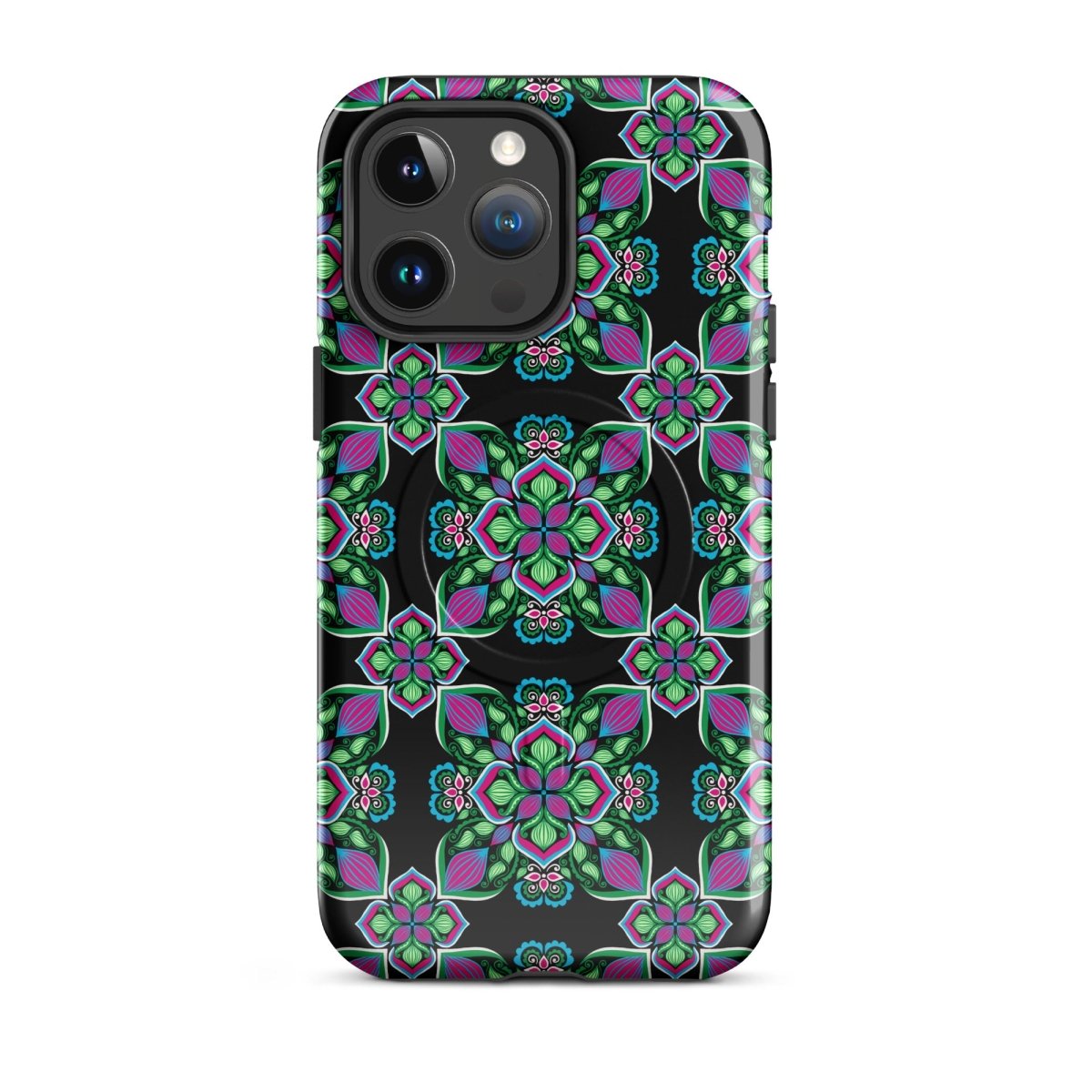 Midnight Bloom MagSafe® tough case for iPhone® - Ambam Art
