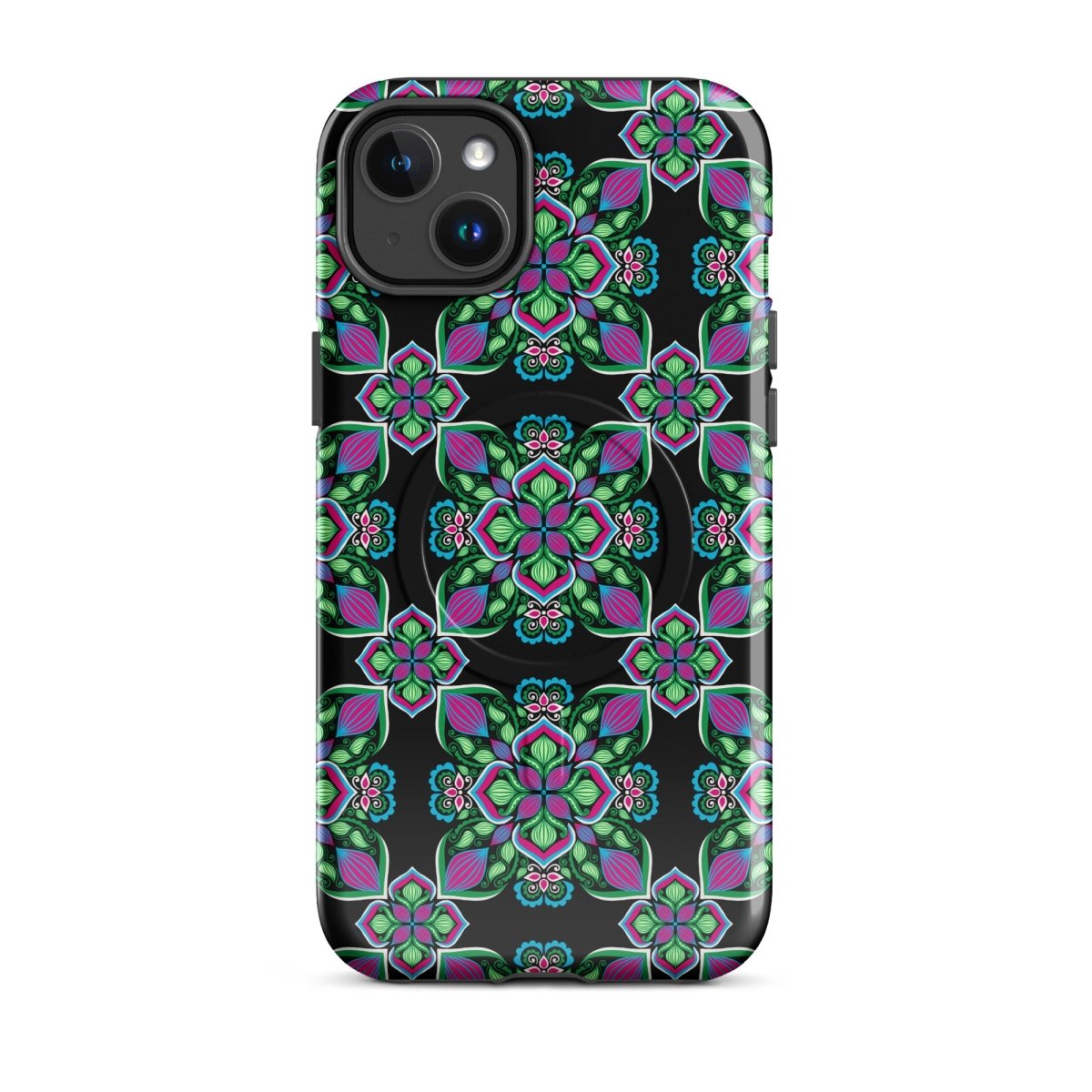 Midnight Bloom MagSafe® tough case for iPhone® - Ambam Art