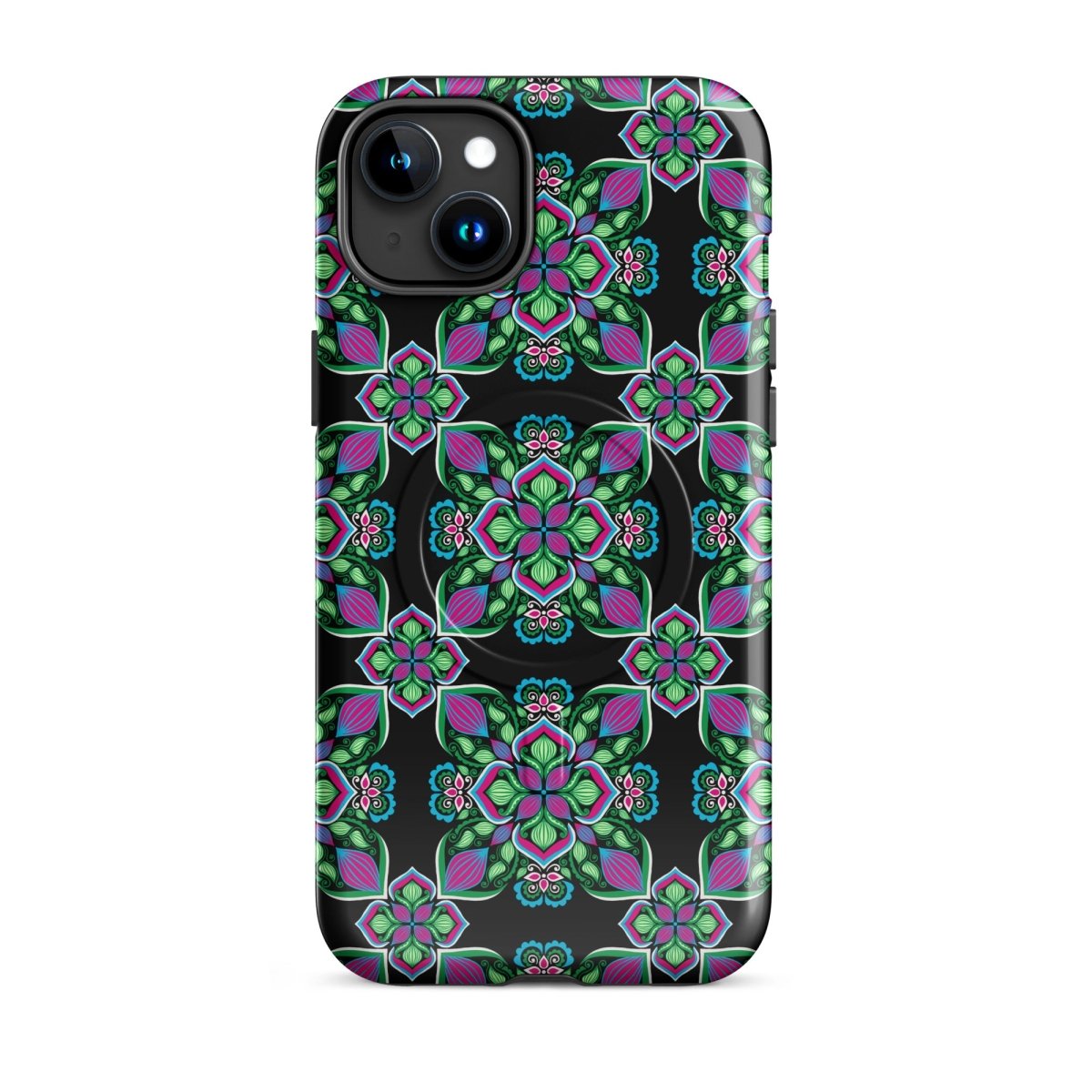 Midnight Bloom MagSafe® tough case for iPhone® - Ambam Art