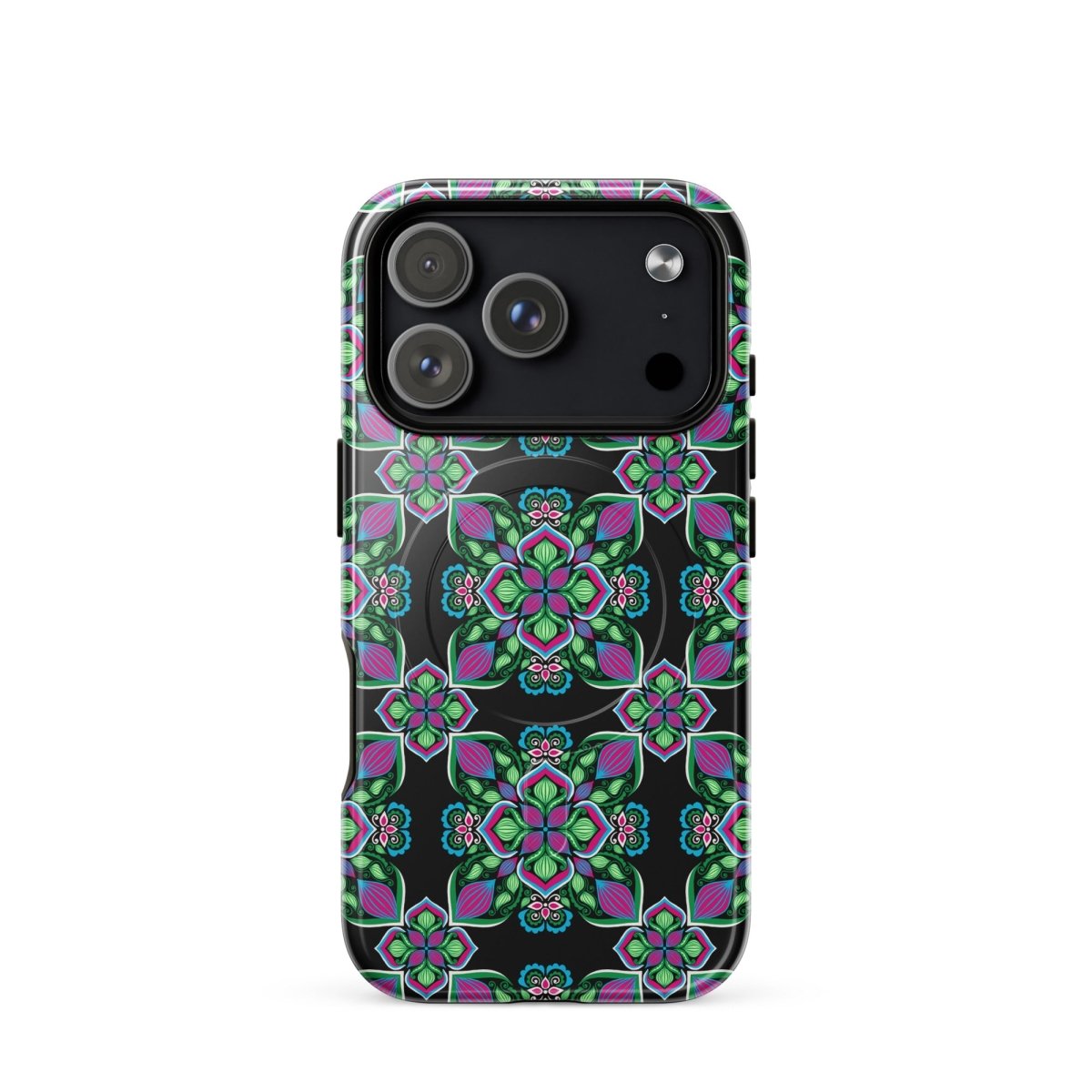 Midnight Bloom MagSafe® tough case for iPhone® - Ambam Art