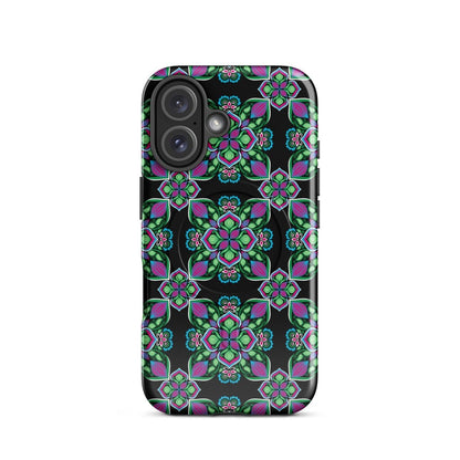 Midnight Bloom MagSafe® tough case for iPhone® - Ambam Art