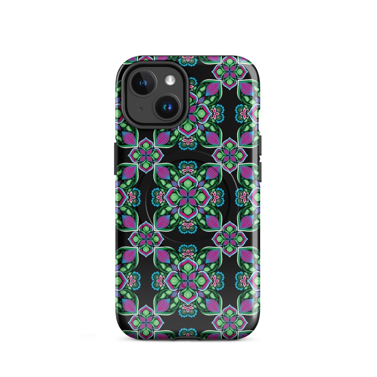 Midnight Bloom MagSafe® tough case for iPhone® - Ambam Art