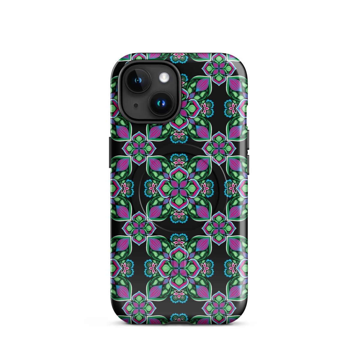 Midnight Bloom MagSafe® tough case for iPhone® - Ambam Art