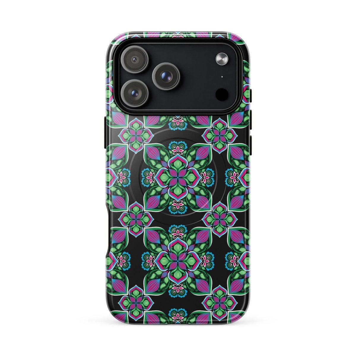 Midnight Bloom MagSafe® tough case for iPhone® - Ambam Art