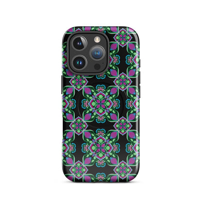 Midnight Bloom MagSafe® tough case for iPhone® - Ambam Art