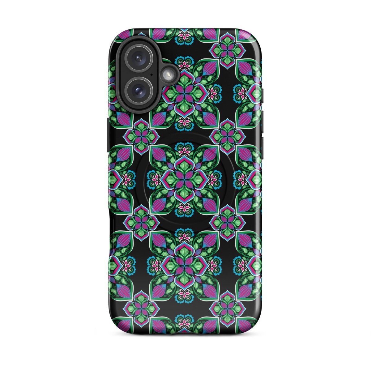 Midnight Bloom MagSafe® tough case for iPhone® - Ambam Art
