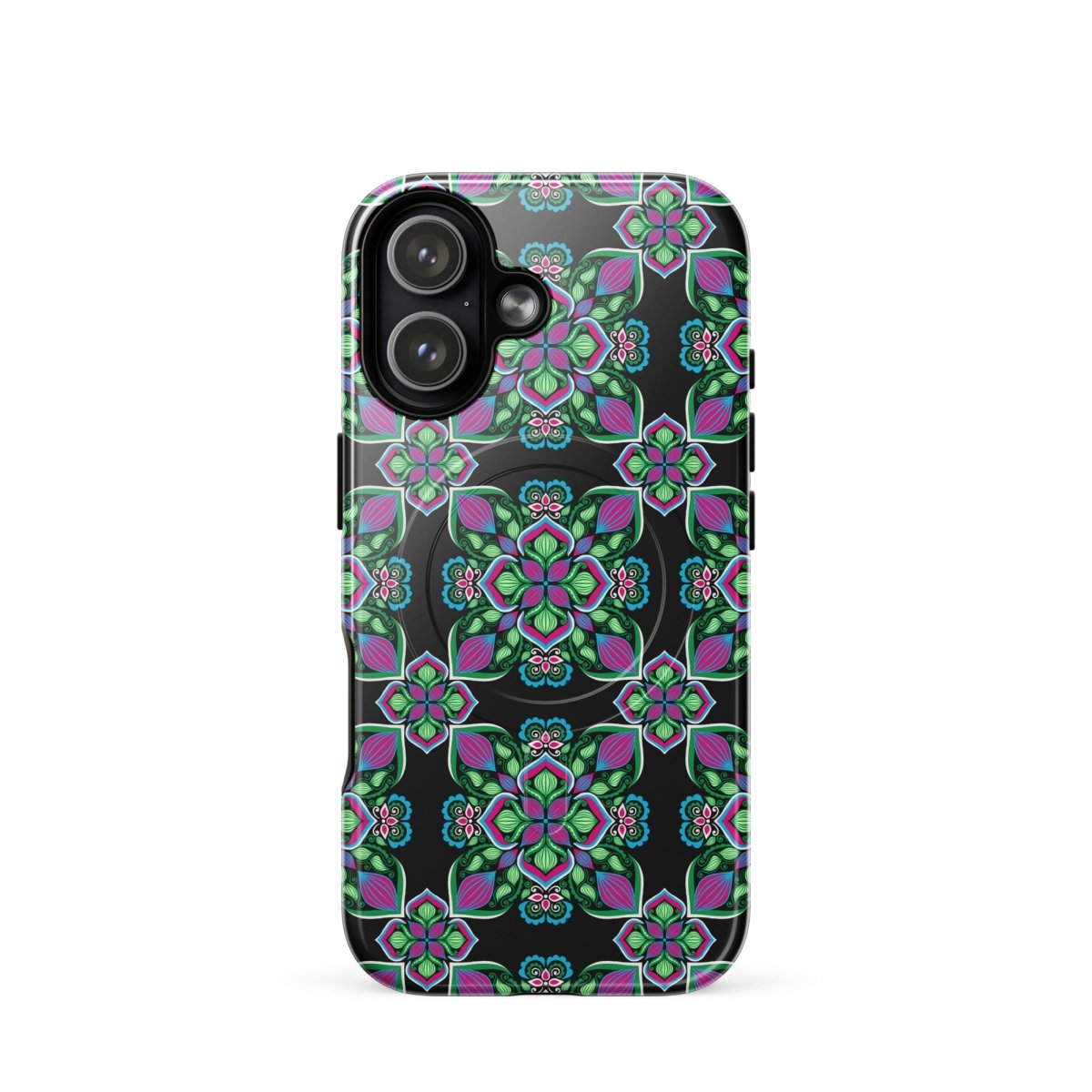 Midnight Bloom MagSafe® tough case for iPhone® - Ambam Art