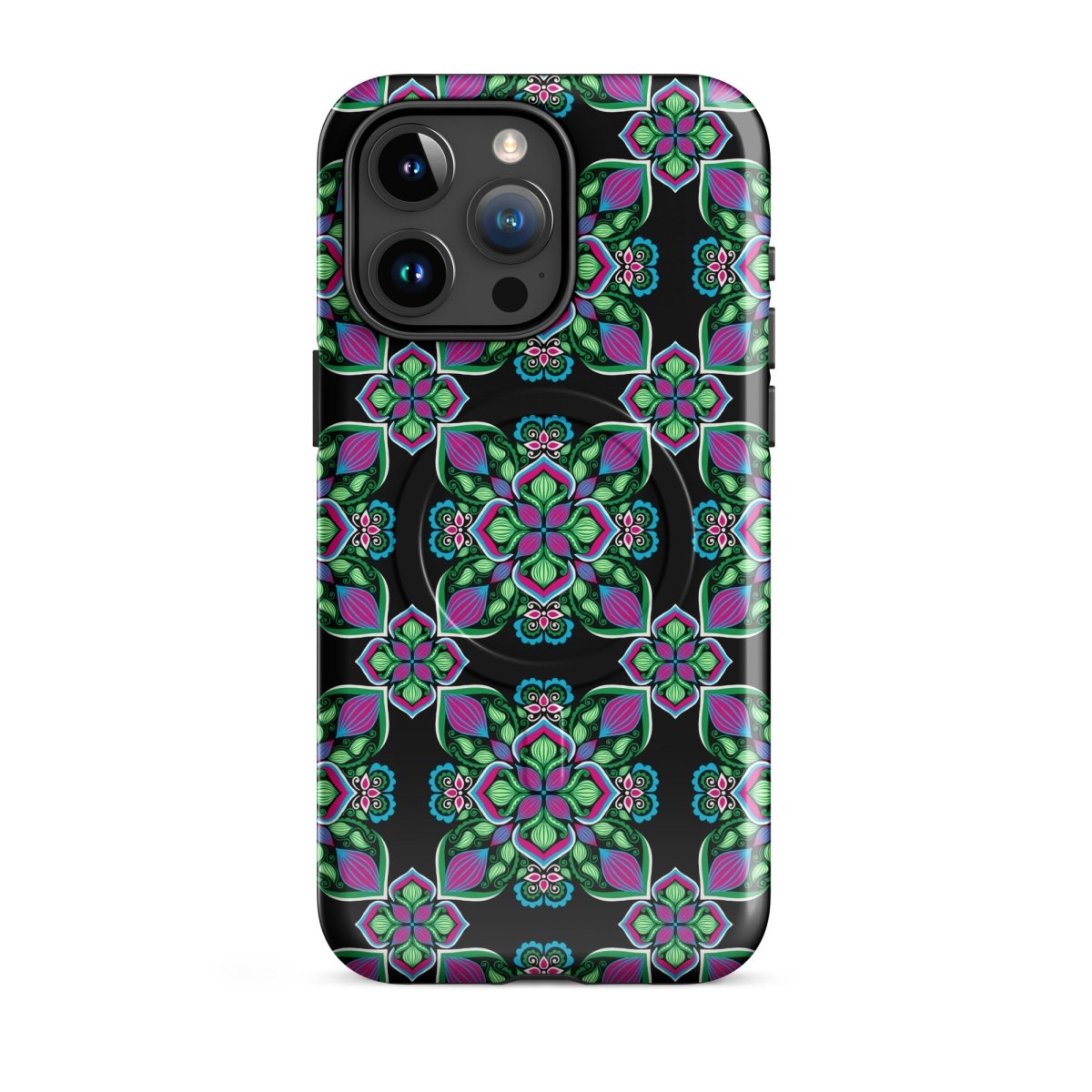 Midnight Bloom MagSafe® tough case for iPhone® - Ambam Art