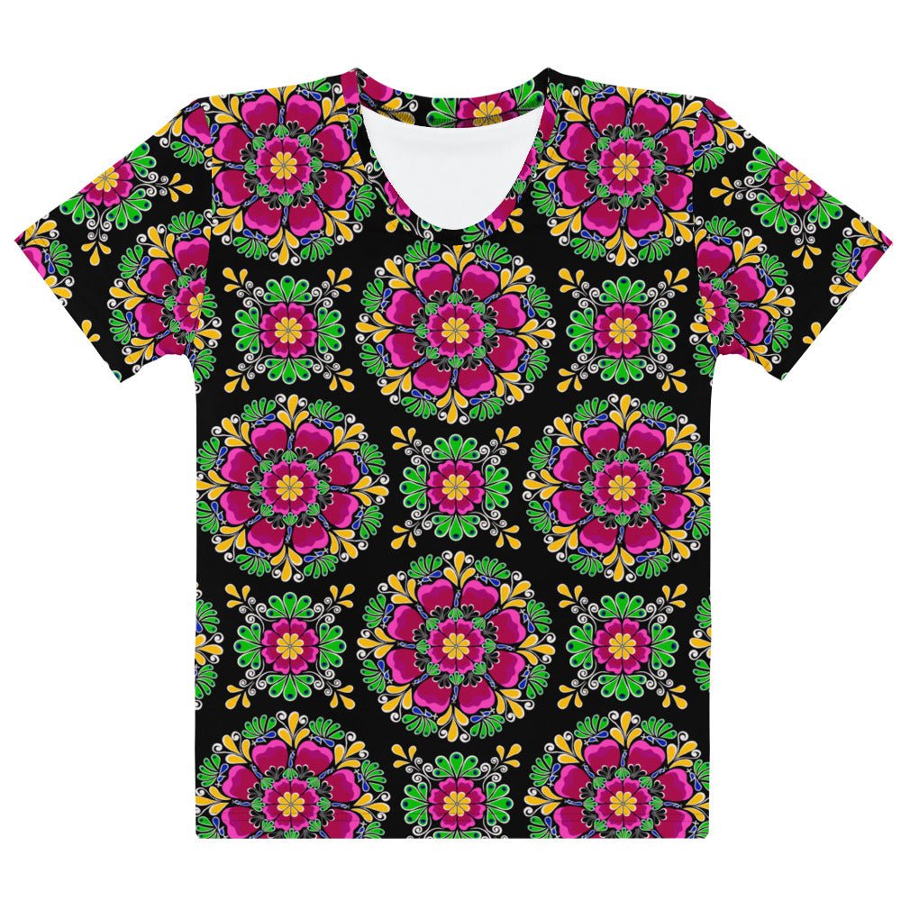 Morni Cotton Crew Neck Tee - Women's - Ambam Art