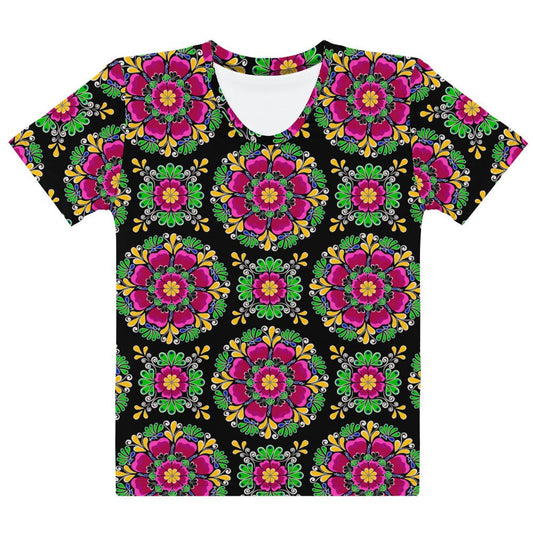 Morni Cotton Crew Neck Tee - Women's - Ambam Art
