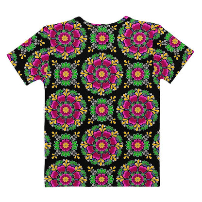 Morni Cotton Crew Neck Tee - Women's - Ambam Art