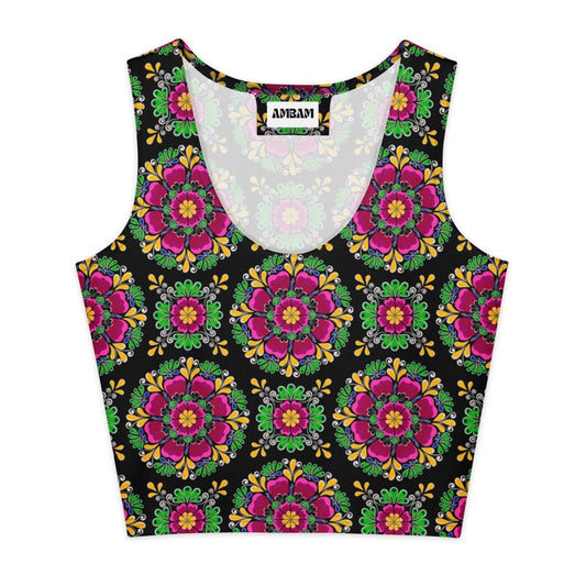 Morni Cotton Crop Top - Ambam Art