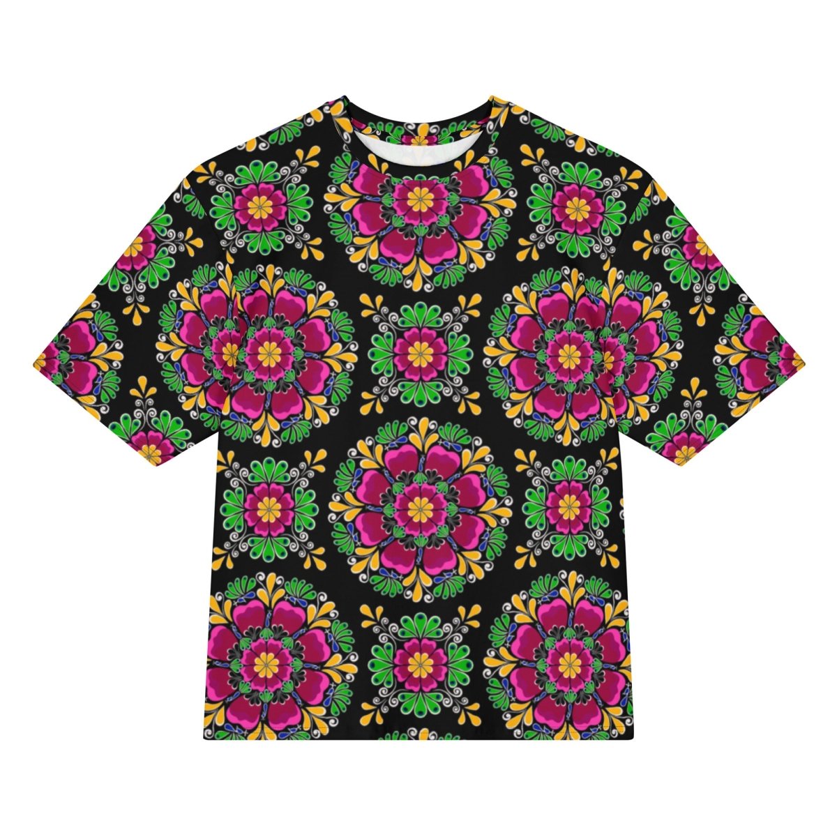 Morni Oversized Cotton Tee - Unisex - Ambam Art