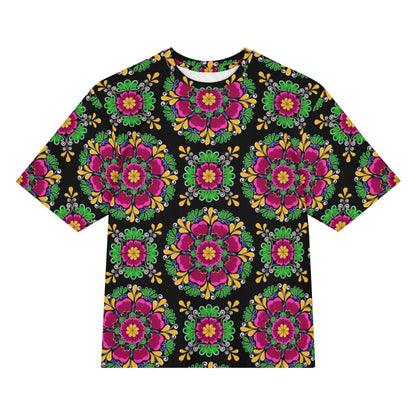 Morni Oversized Cotton Tee - Unisex - Ambam Art