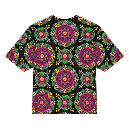 Morni Oversized Cotton Tee - Unisex - Ambam Art