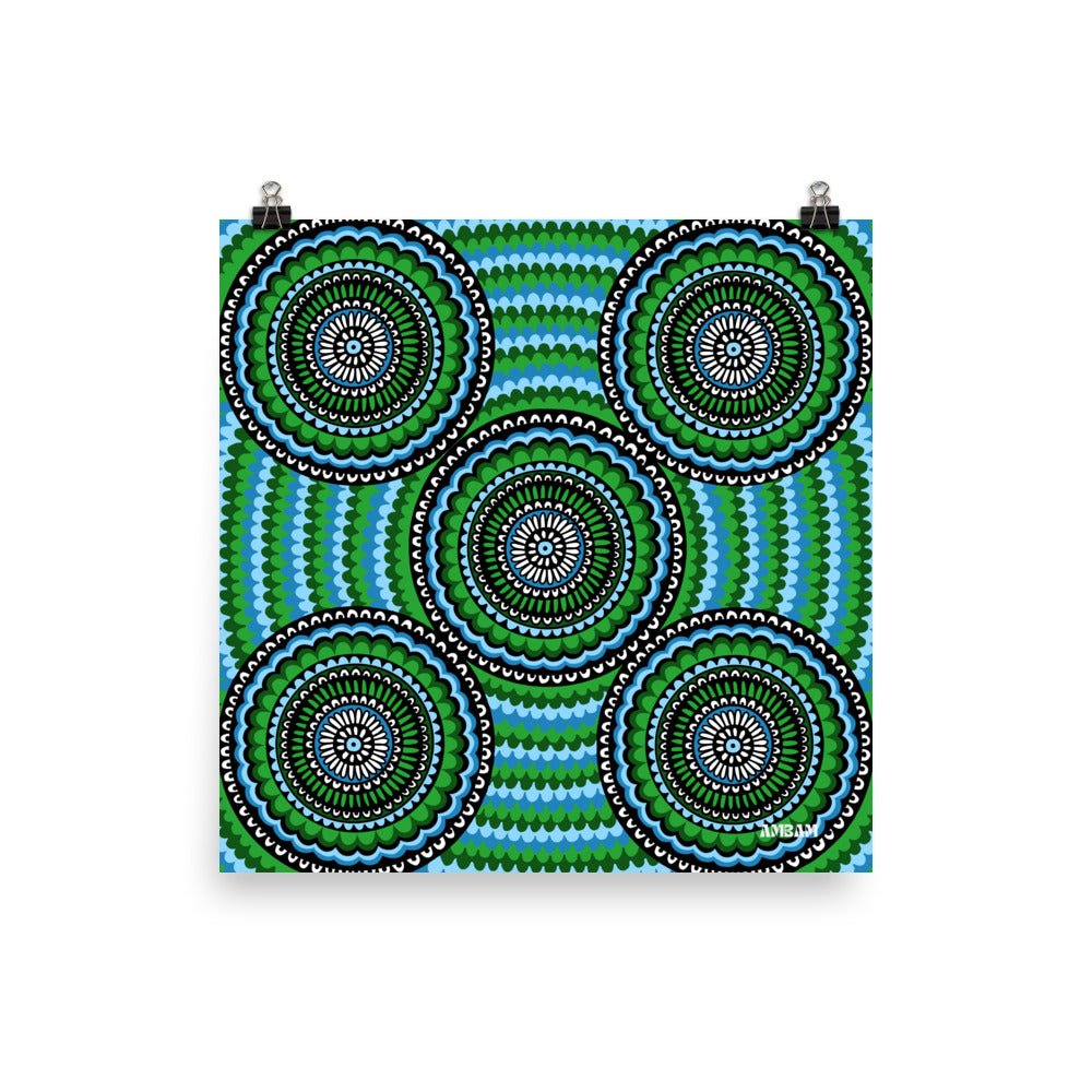 Mystic Waves Print - Ambam Art