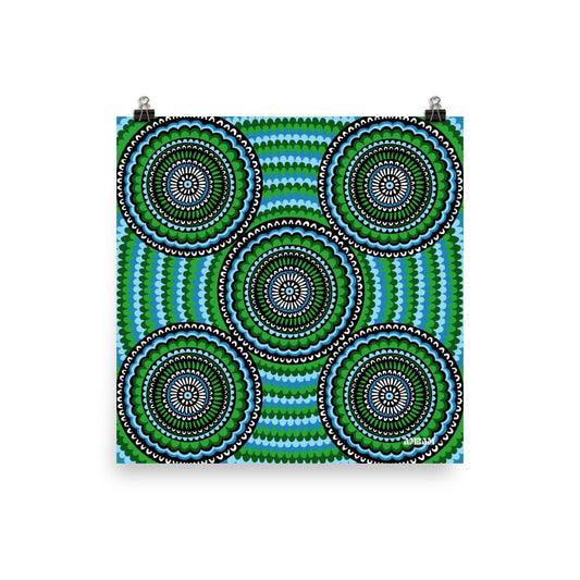 Mystic Waves Print - Ambam Art